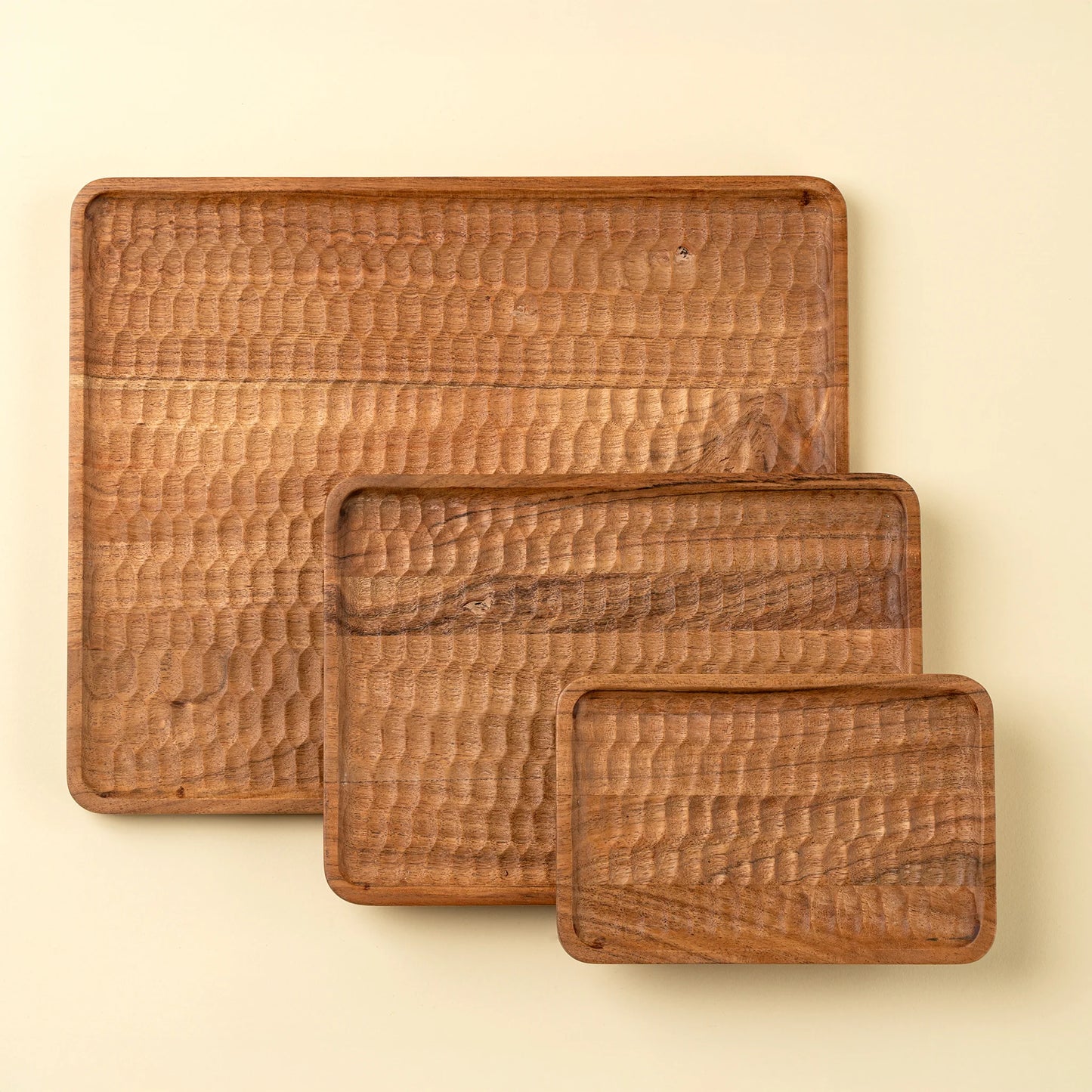 Hollis Wooden Tray L 10.5x13"