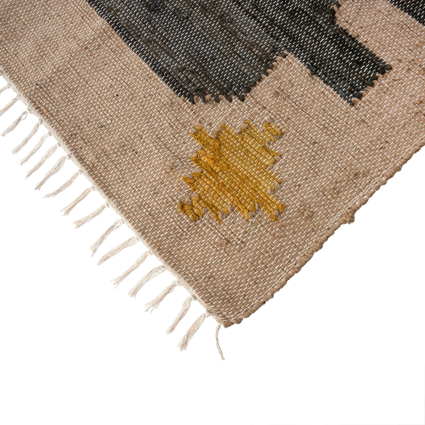 Orion Jute Cotton Rug 3x5'