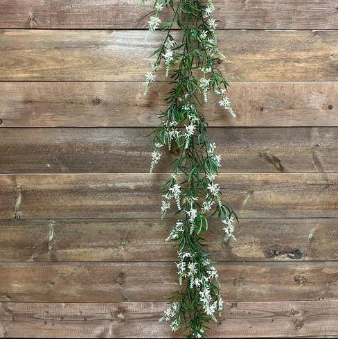 Sweet Veronica garland white 6'