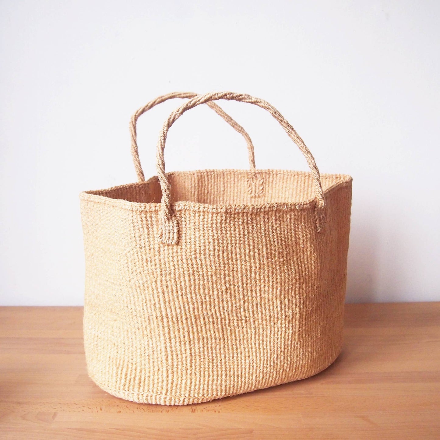 XL Sisal Tote: Oats