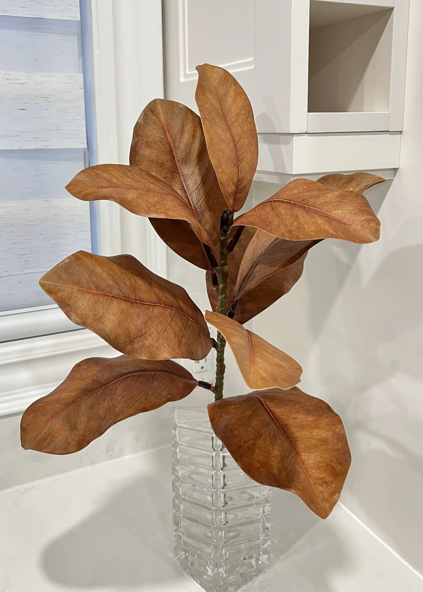 Magnolia Spray 22" Brown