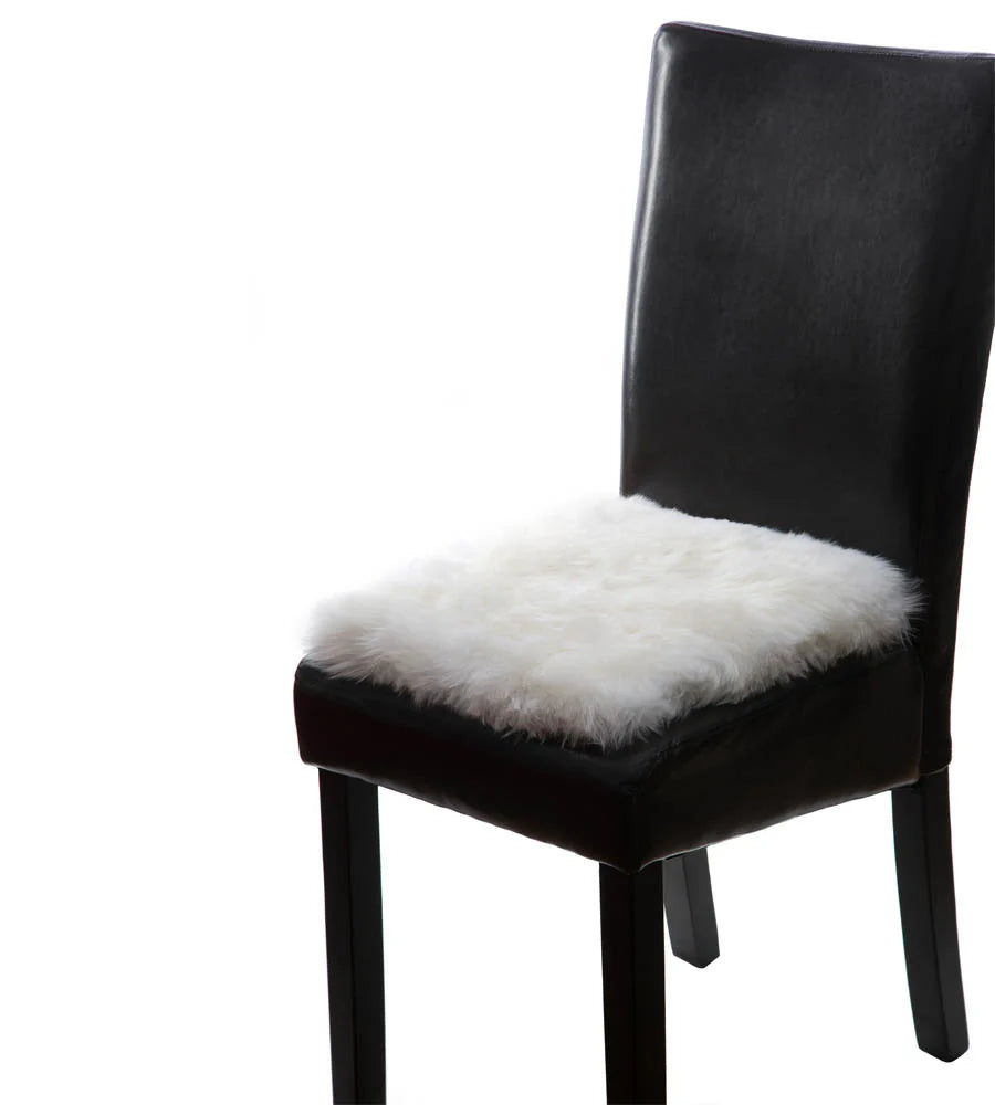 Sheepskin Chair Pad IVORY 14"