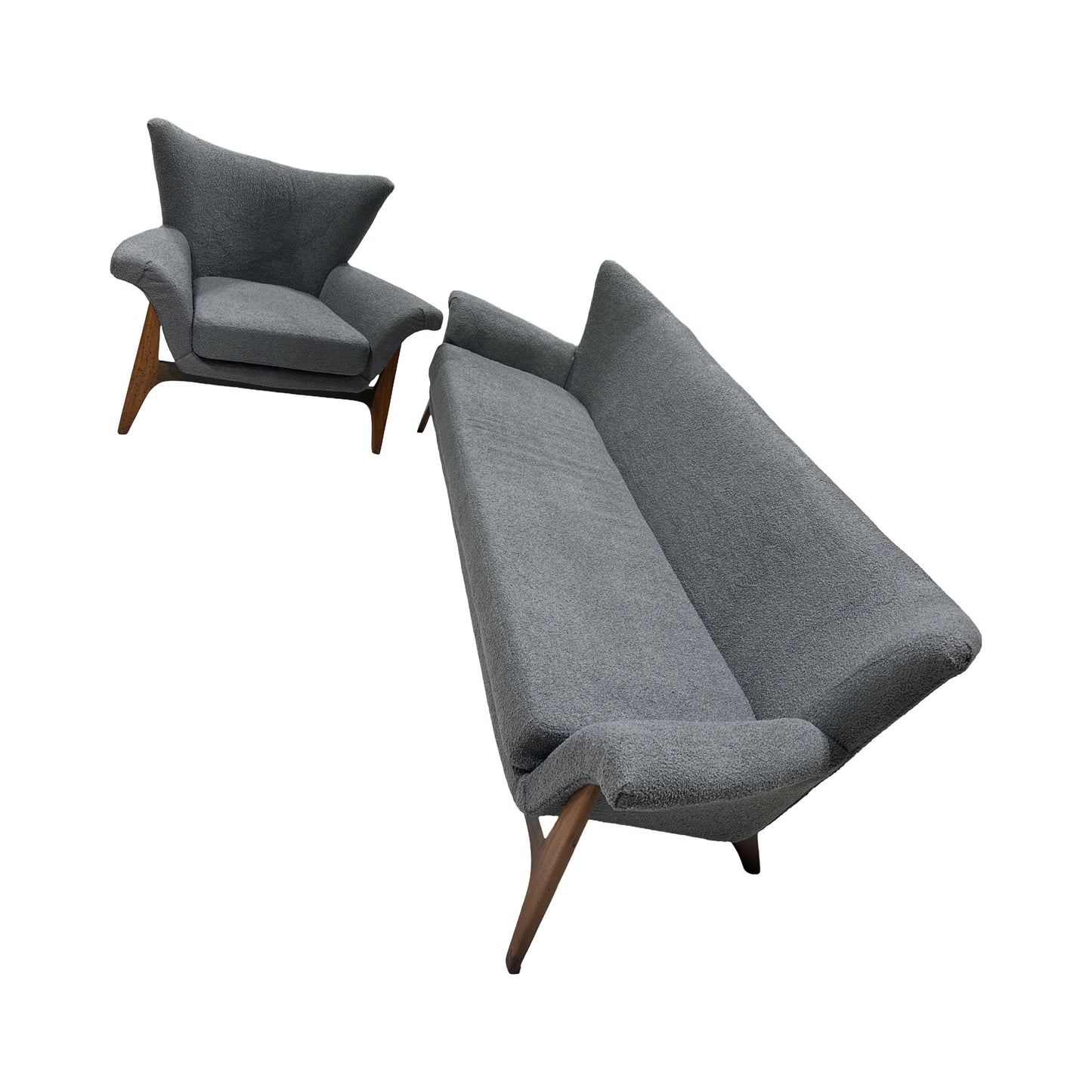 Vintage MCM Sofa & Chair