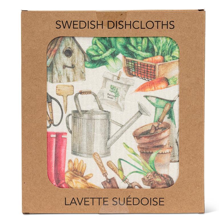 Gardening Tools Dishcloth 6.75x7.5"