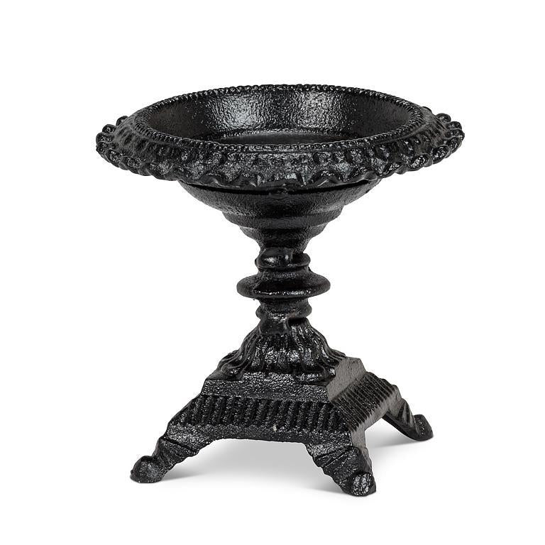 Black Pedestal Candle Holder