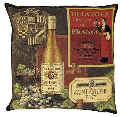 Saint-Estèphe Cushion Cover 18"