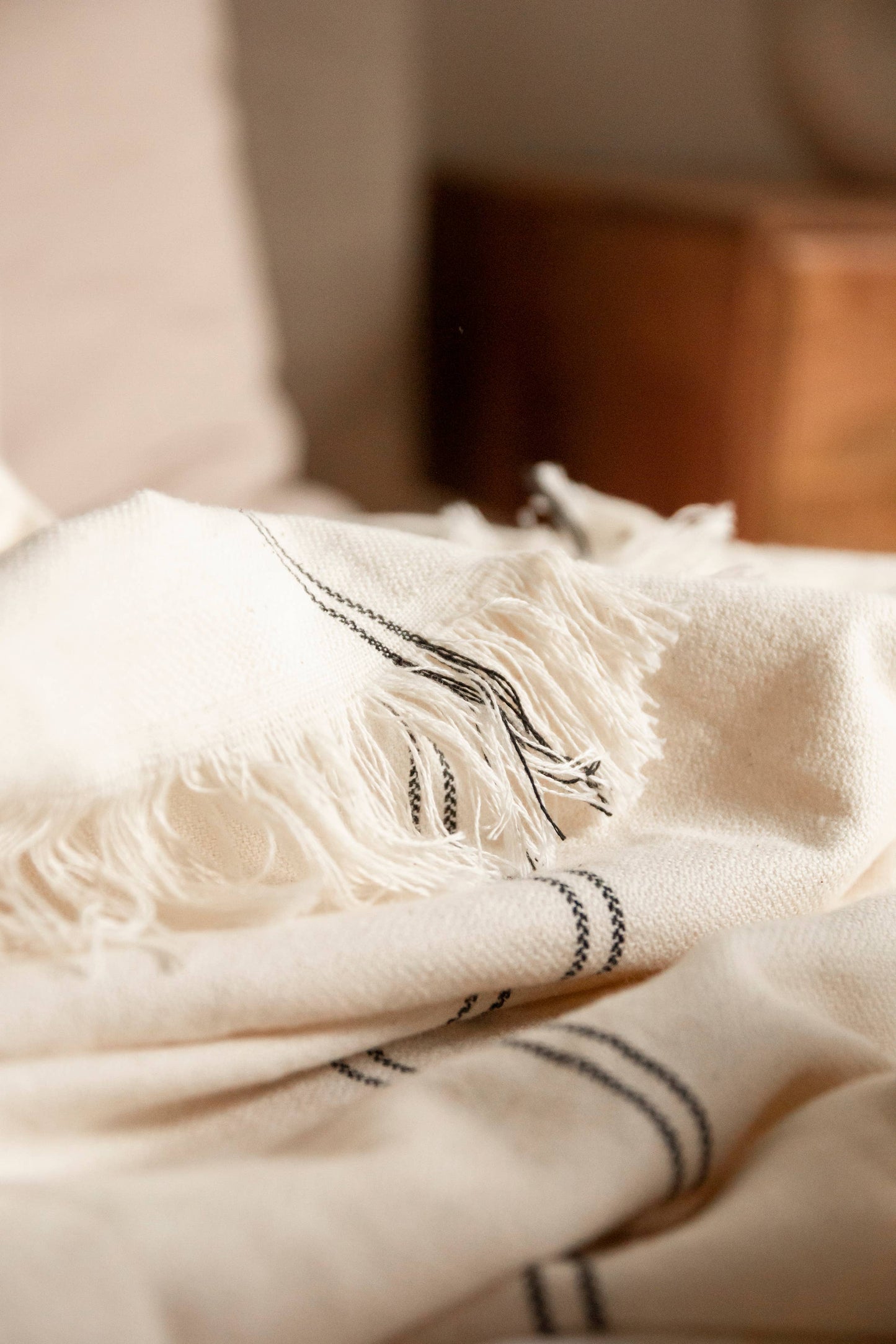 Striped Blanket 94x86"