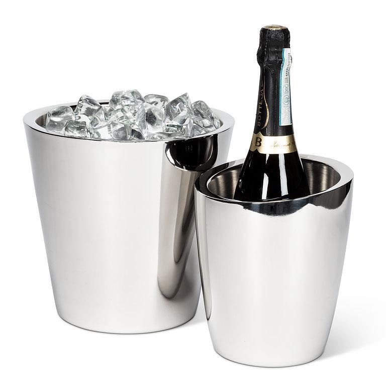 Double wall ice bucket