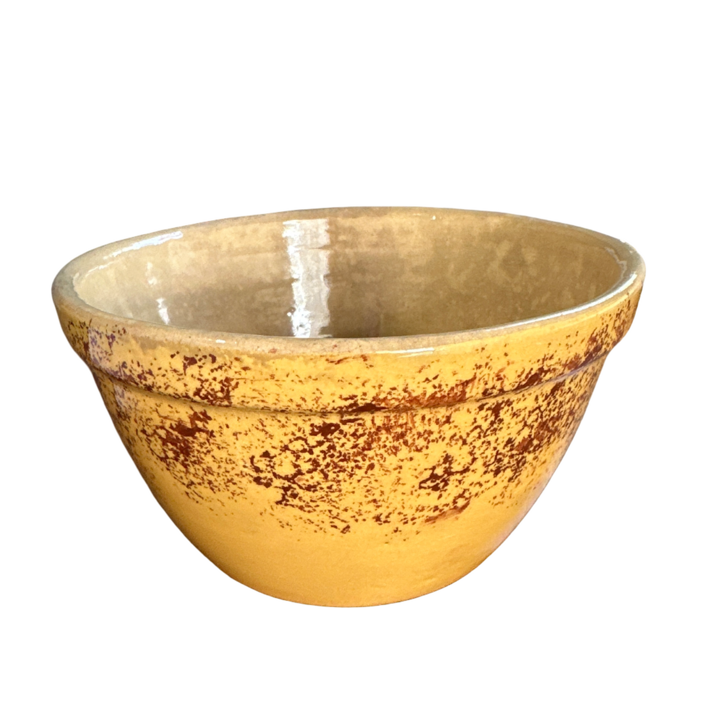 Vintage Medalta Bowl Speckled 6.5"