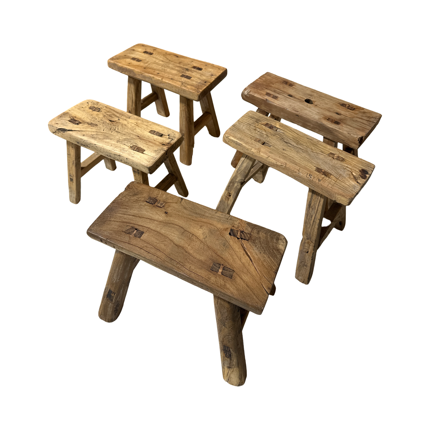 Antique mini stool LG