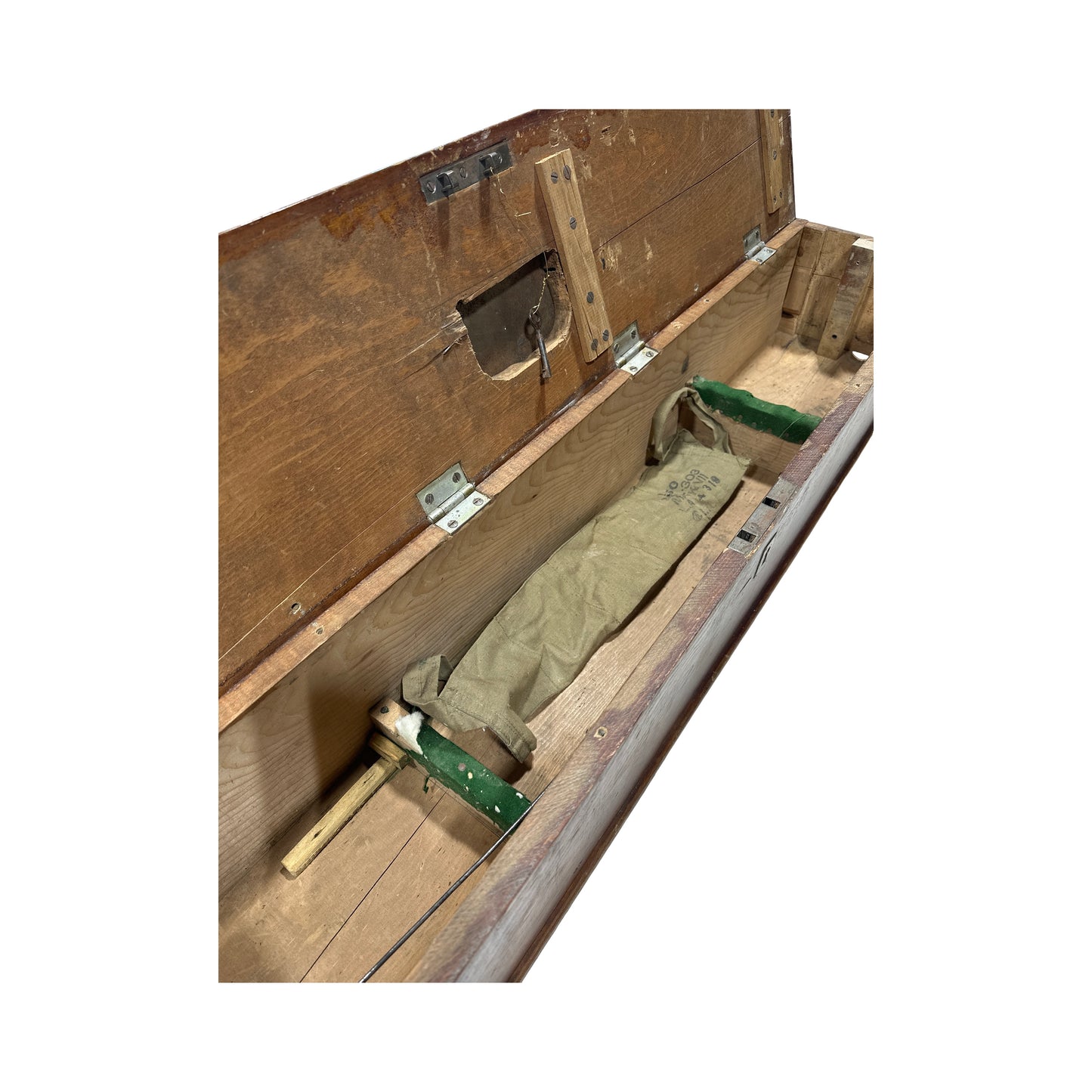 Vintage Wood Gun Case