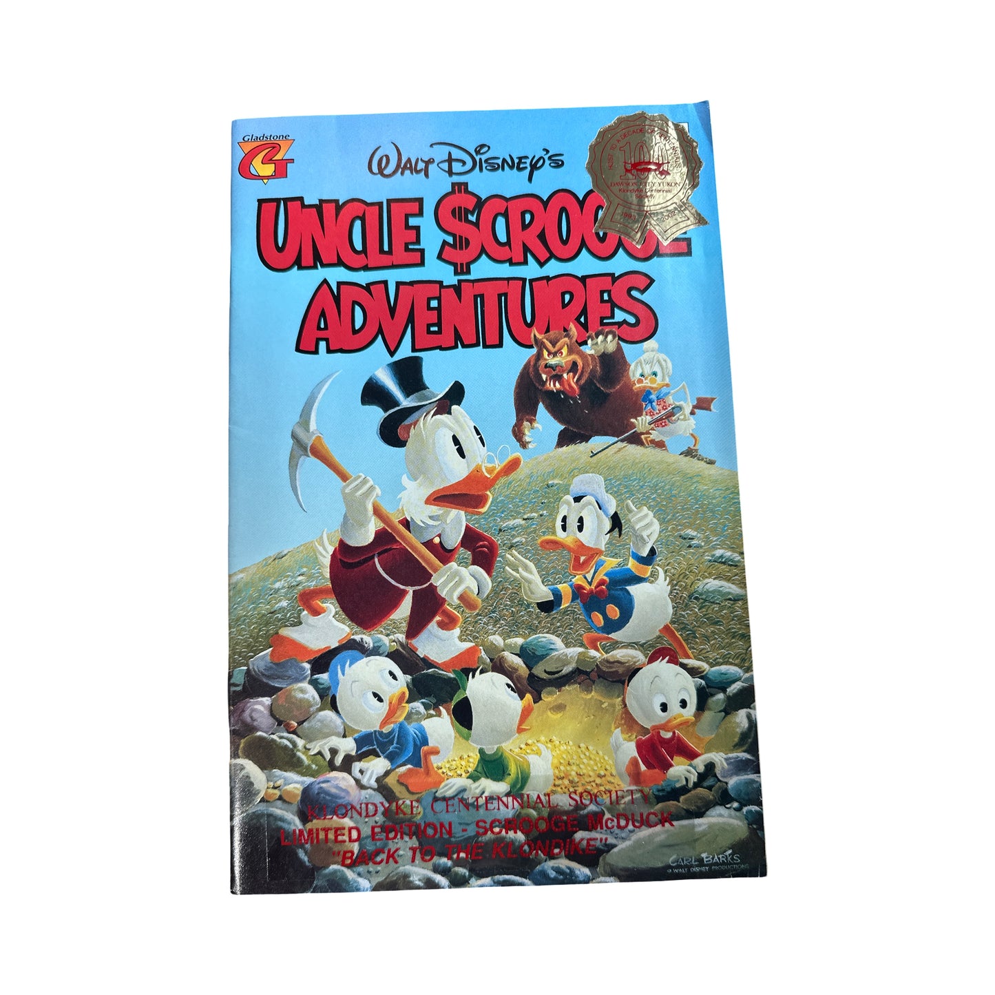 Vintage Uncle Scrooge "Back to the Klondike"