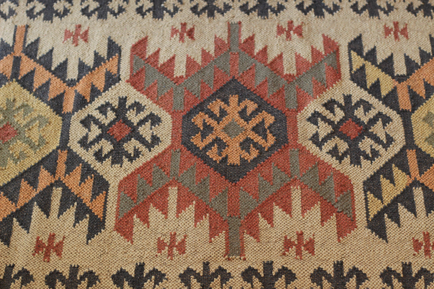 2.6 x 5' Khana Handmade Kilim Rug