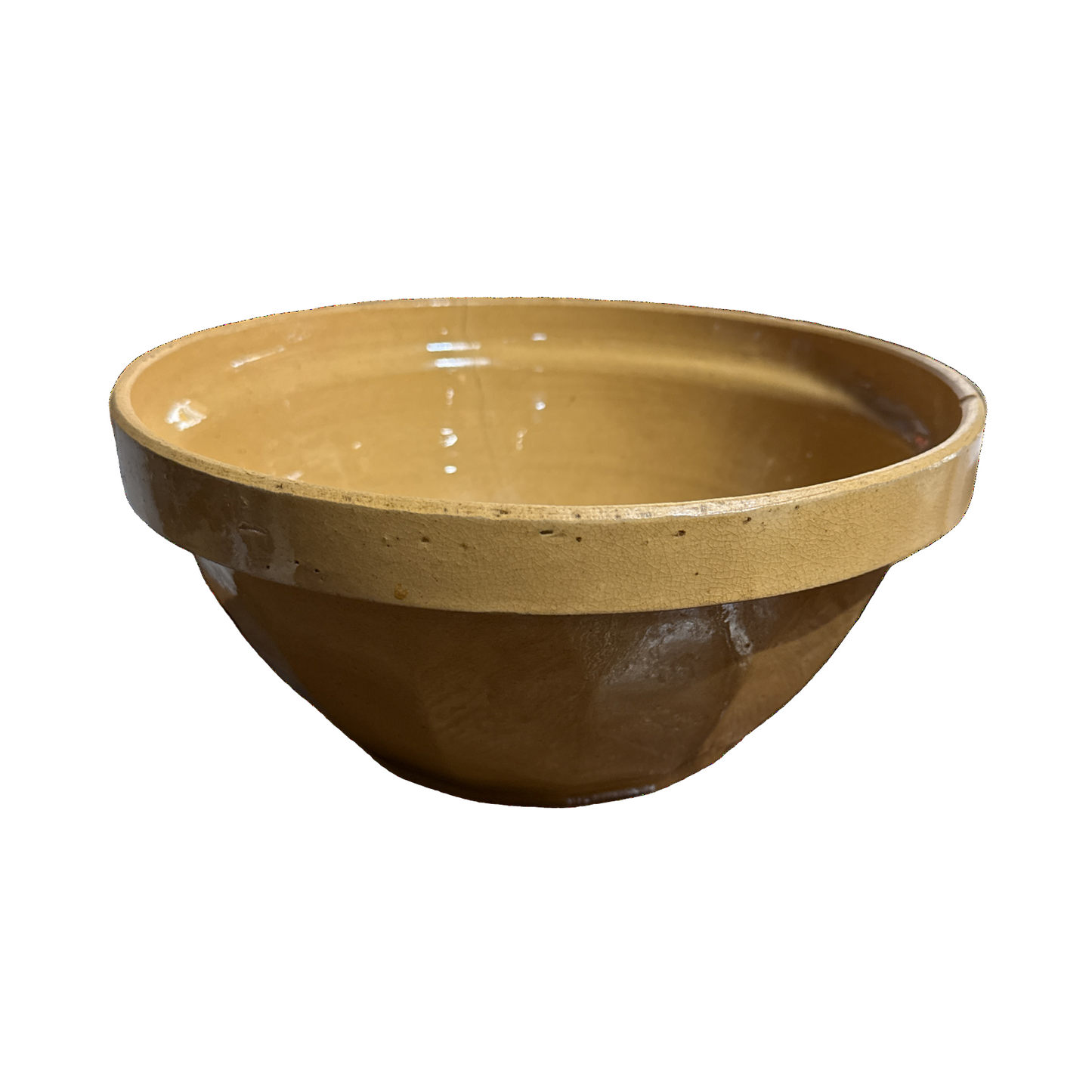 Vintage Medalta 11" Yellowware Mixing Bowl