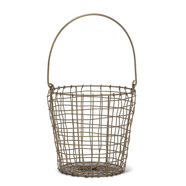 Woven Mesh Basket with Handles