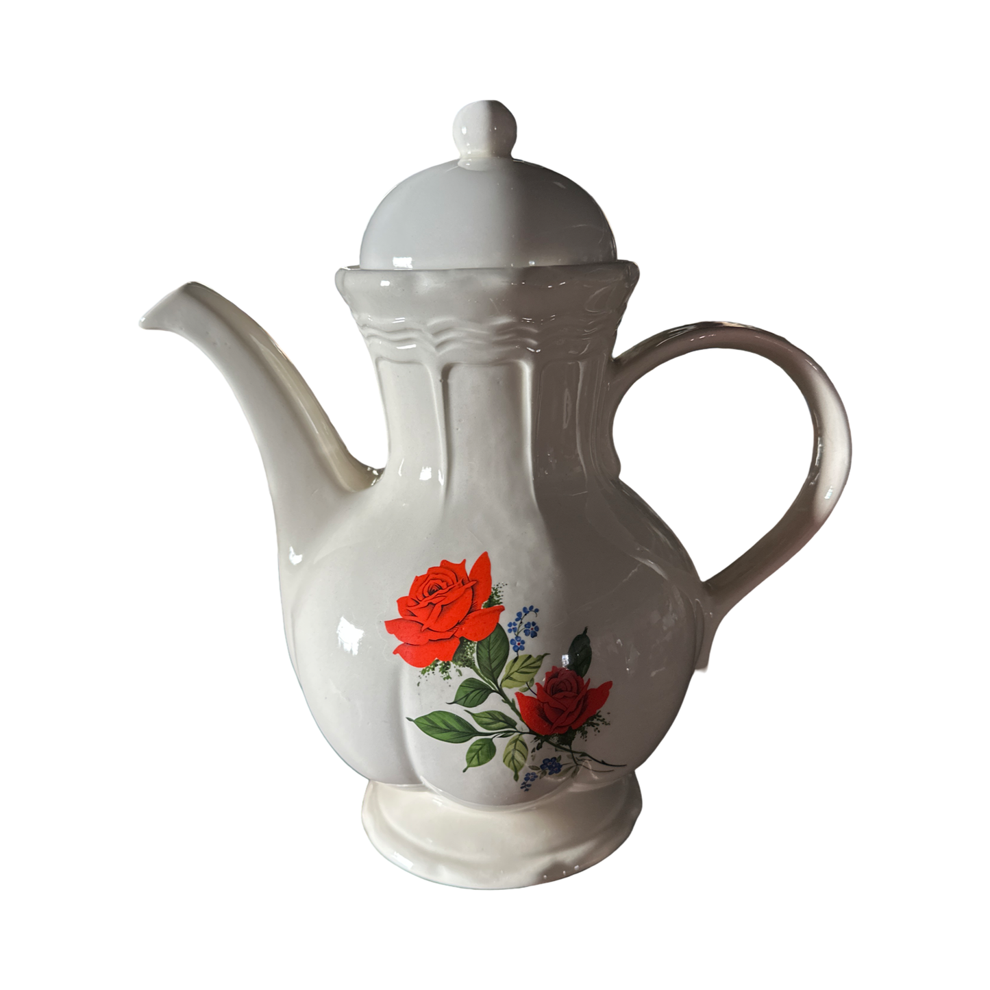 Vintage Ceramic Teapot Roses