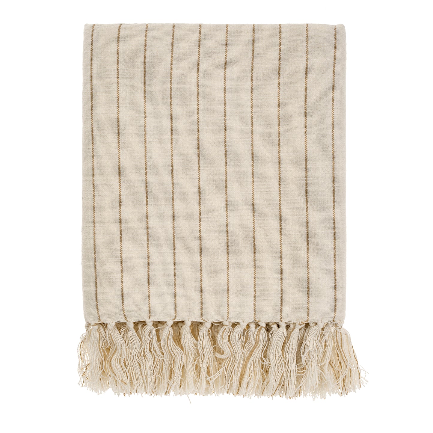 Pinstripe Hammam Bath Towel Warm Sand 37x64"