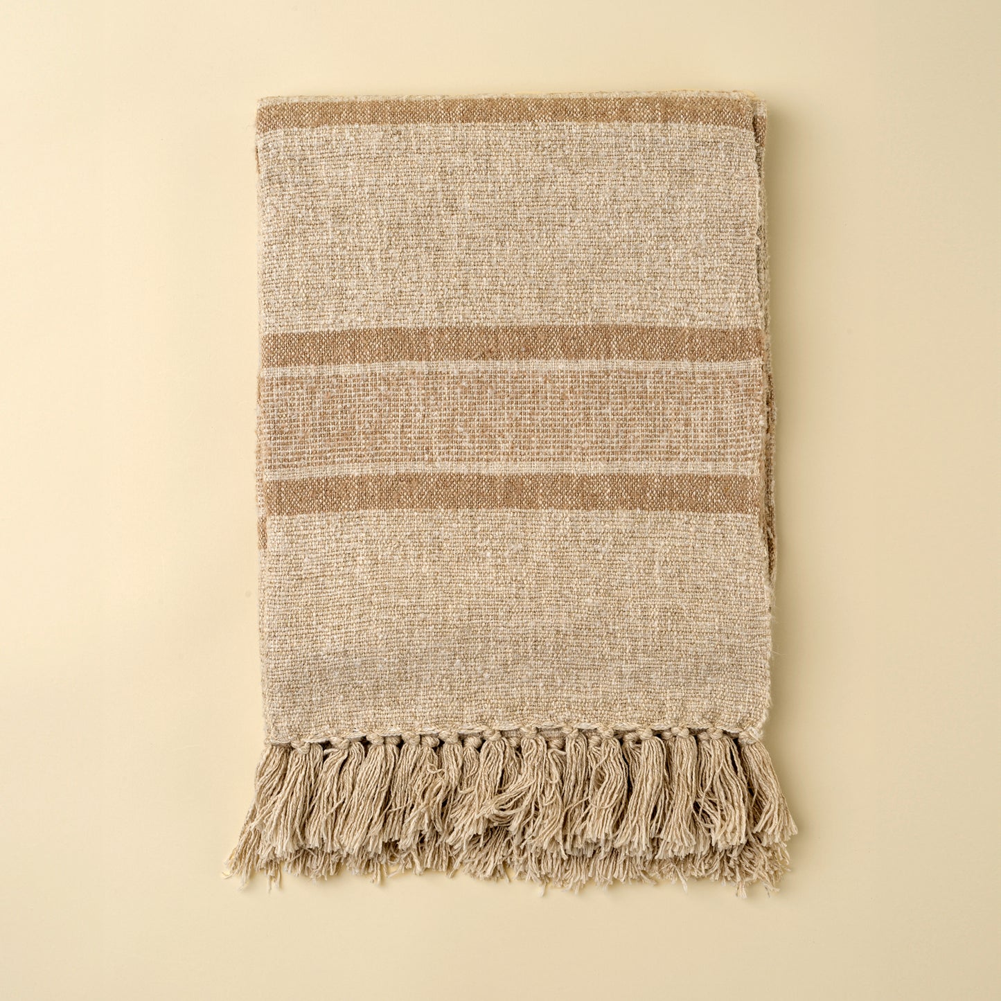 Clay Tulum Stripes Throw 50x60"