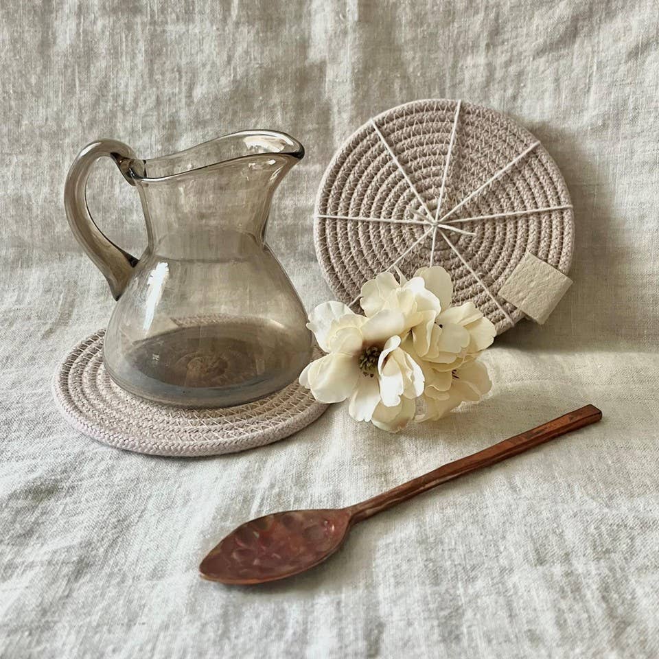 Linen Rope Coasters