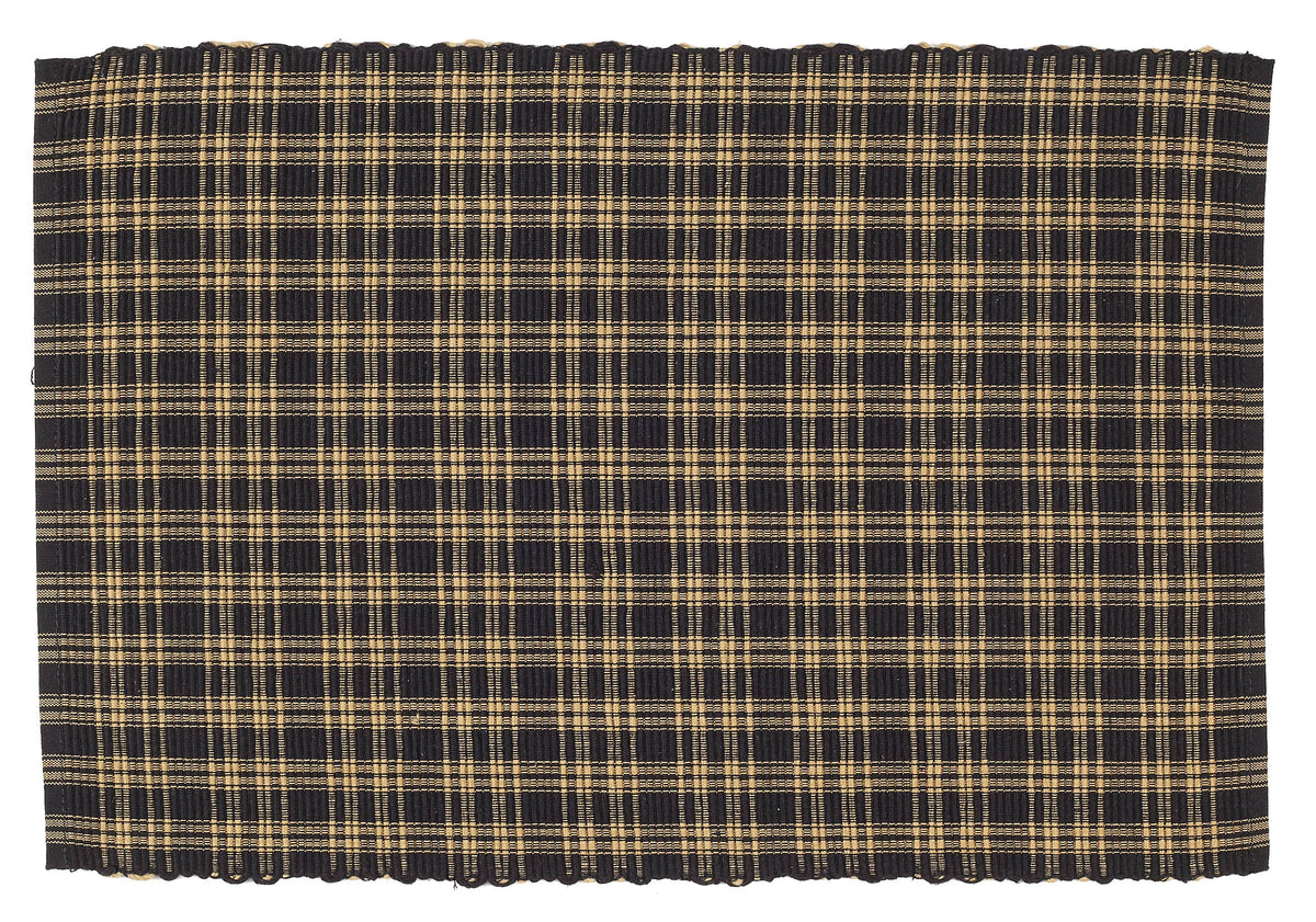 Placemats Ribbed - Salt Pepper
