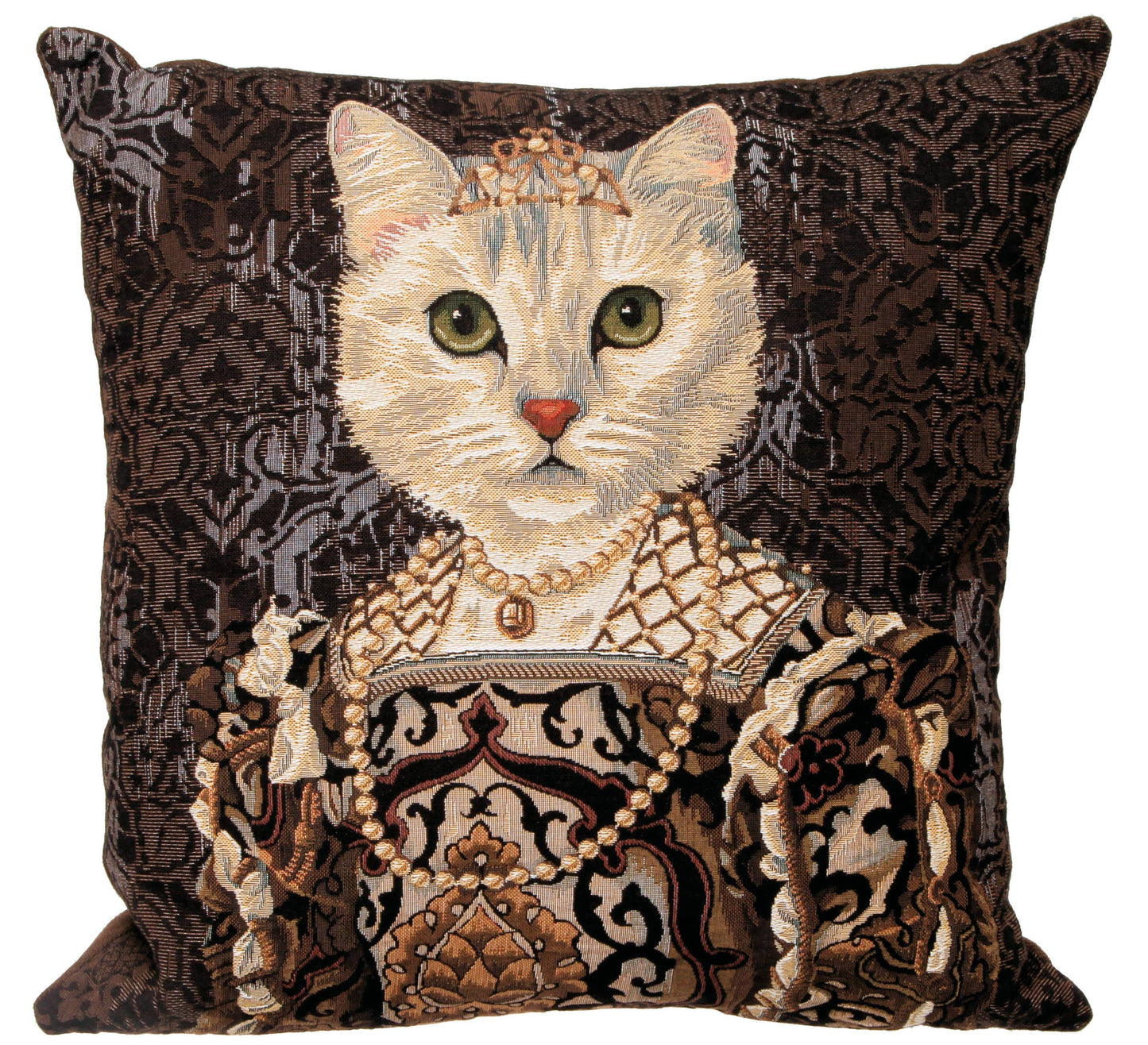 Fancy Cat Cushion Cover 18"