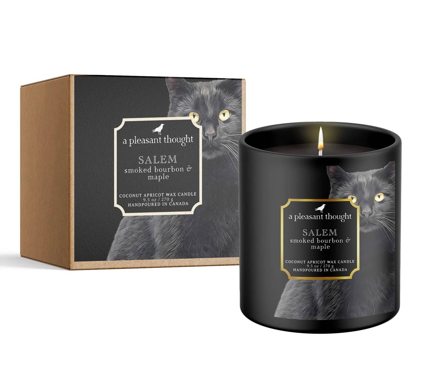 SALEM Smoked Bourbon & Maple Candle