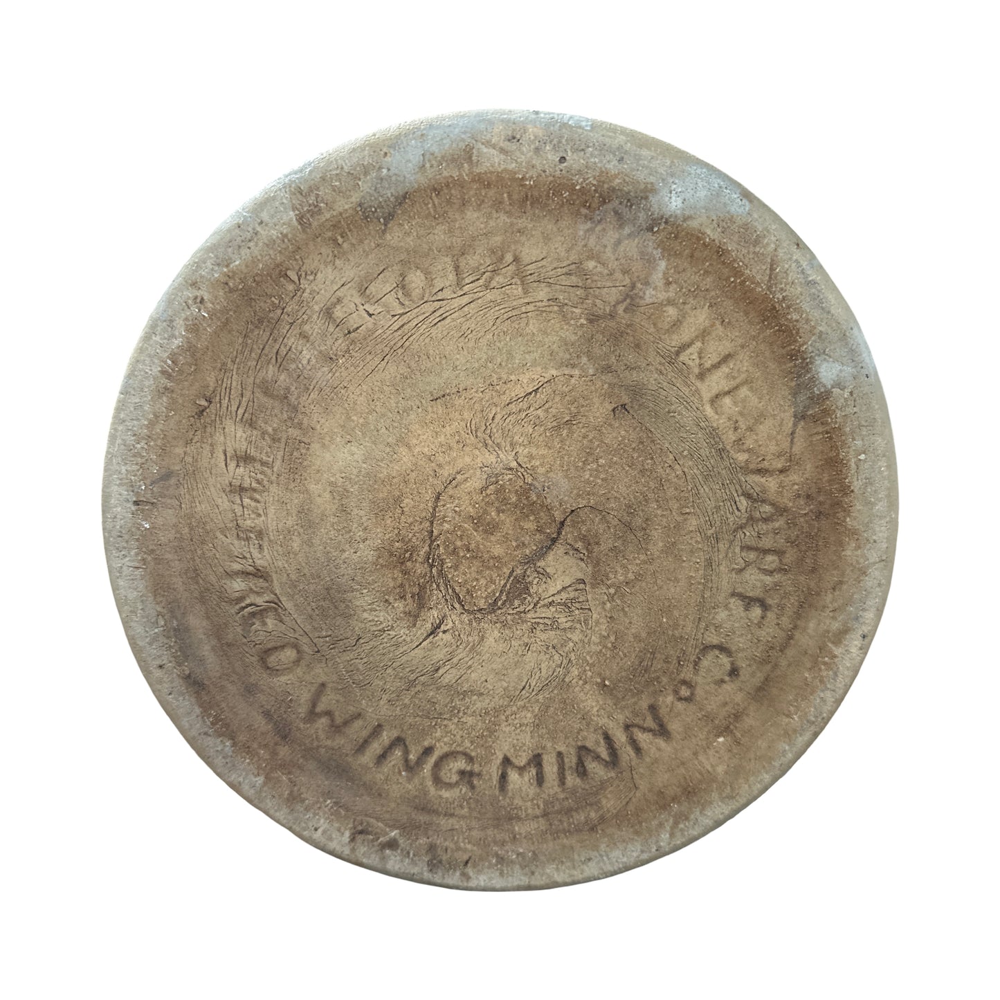 Antique Red Wing Fruit Crock Canning Jar