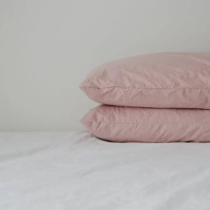 Turkish Cotton Pillow Case Pair KING