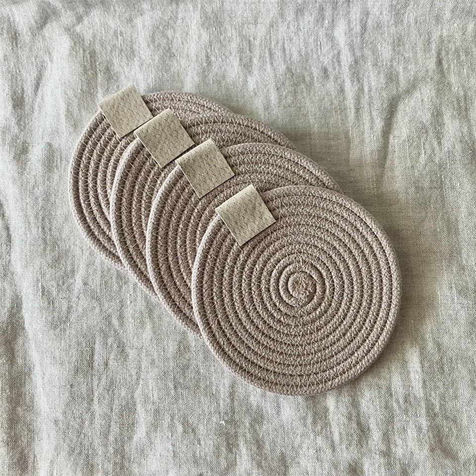 Linen Rope Coasters