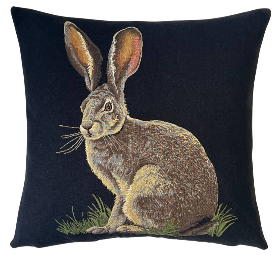 Hare Forest Cushion Cover 18"