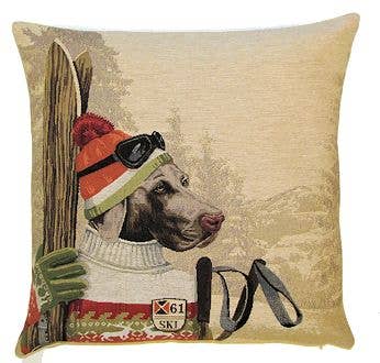 Nordic Weimaraner Cushion Cover 18"