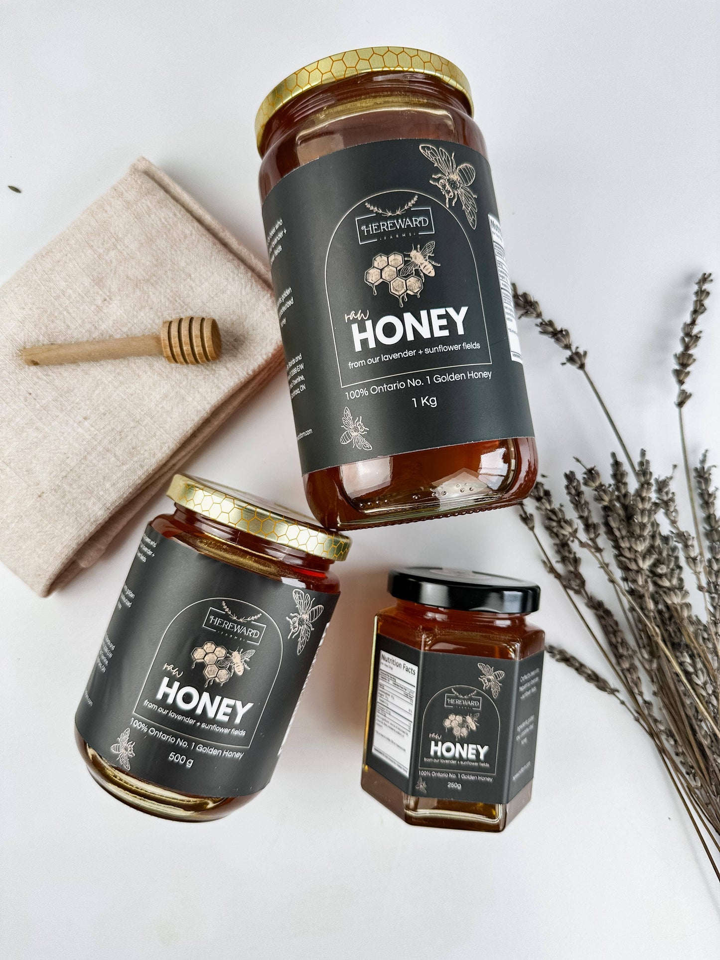 Sunflower + Lavender Honey 250g