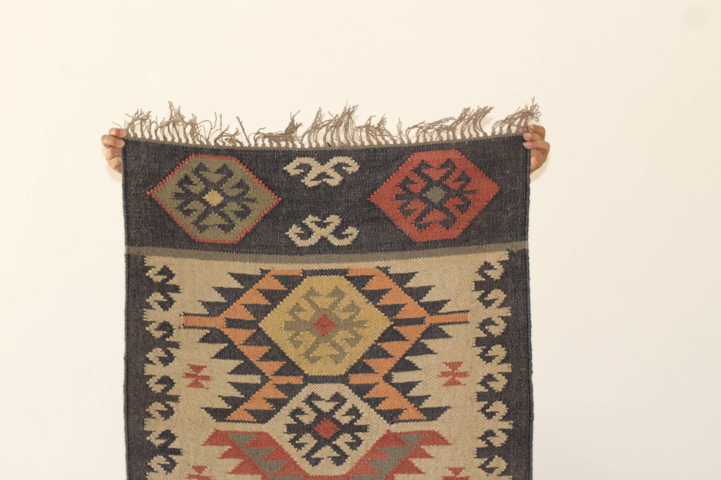 2.6 x 5' Khana Handmade Kilim Rug