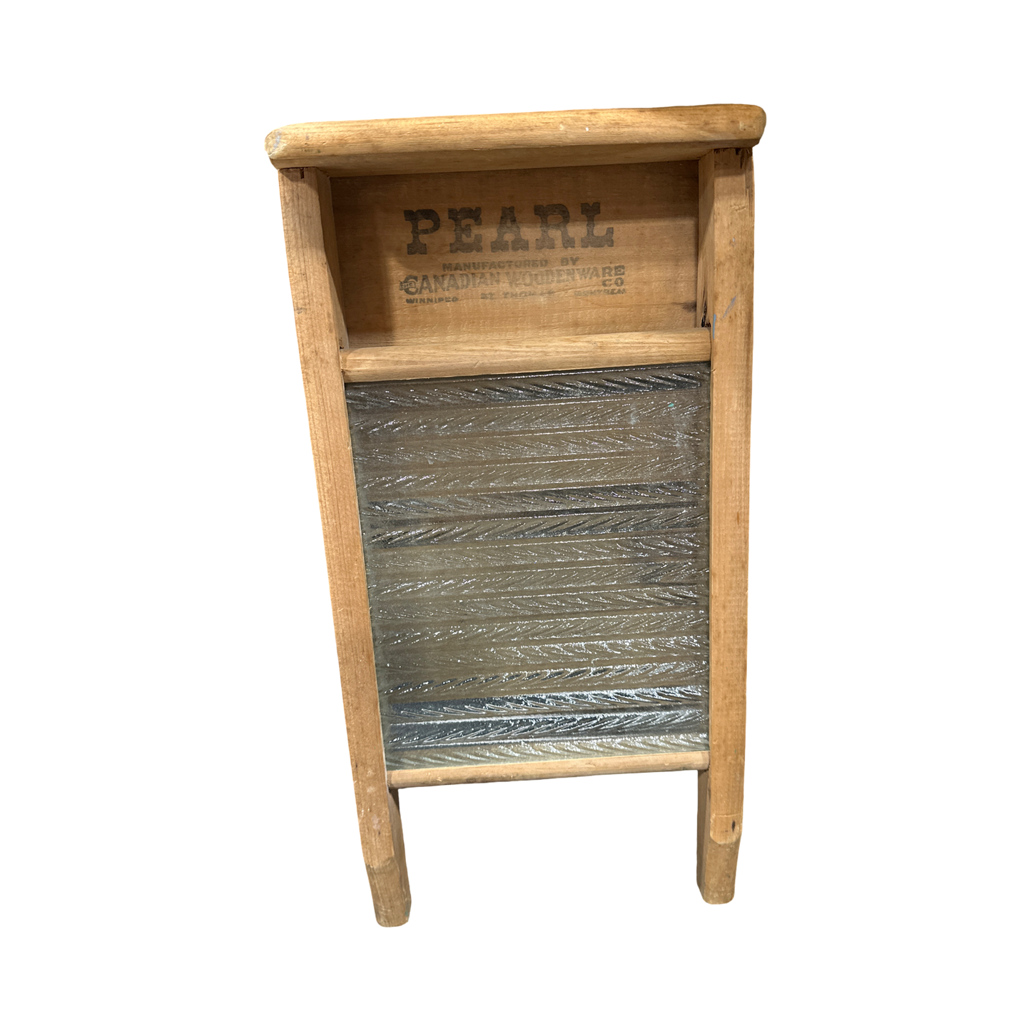 Vintage Pearl washboard 8x18"