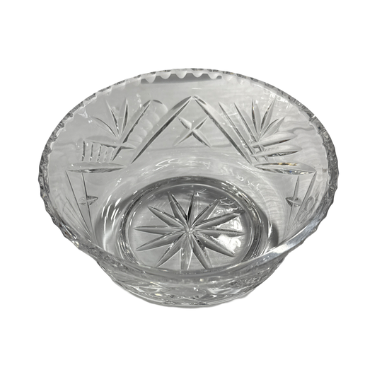 Vintage Lead Crystal Bowl