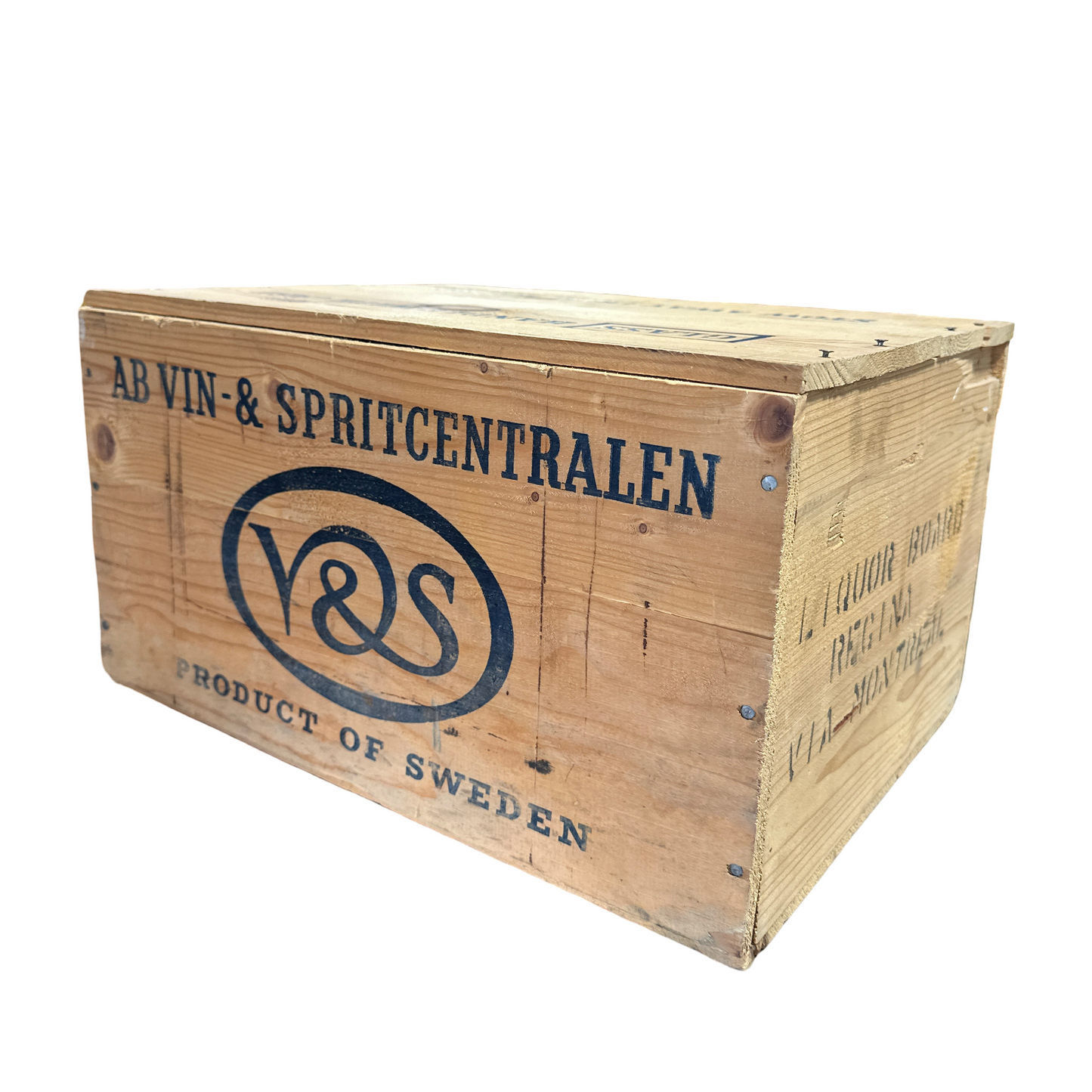 Vintage Aquavit Crate
