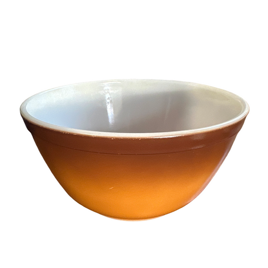 Vintage Pyrex 401 Brown Ombre