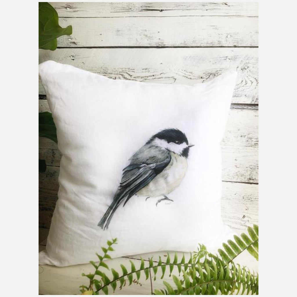 18" French Linen Cushion Cover