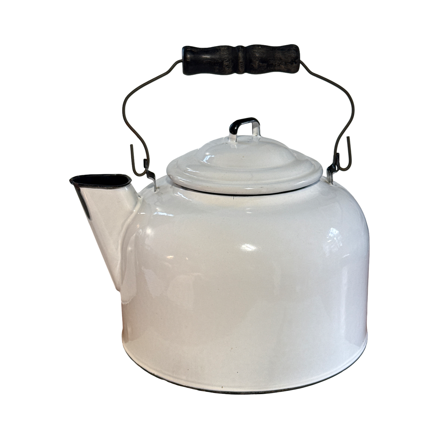 Vintage Enamel Teapot