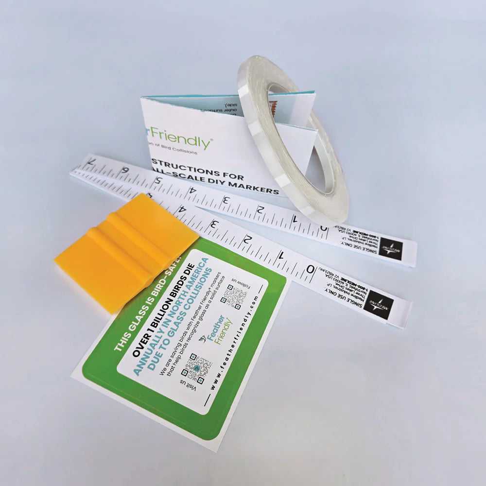 Feather Friendly DIY White 1/4" x 100'