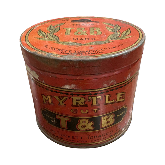 Vintage Myrtel Cut & & B Tobacco Tin