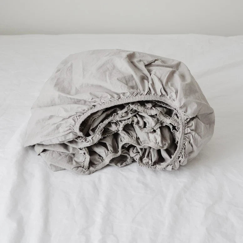 Turkish Cotton Fitted Sheet QUEEN