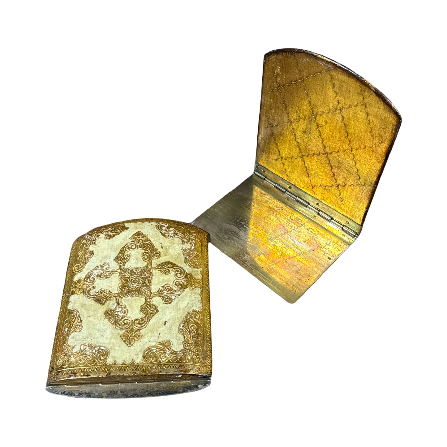 Vintage Florentine Gilted Bookends