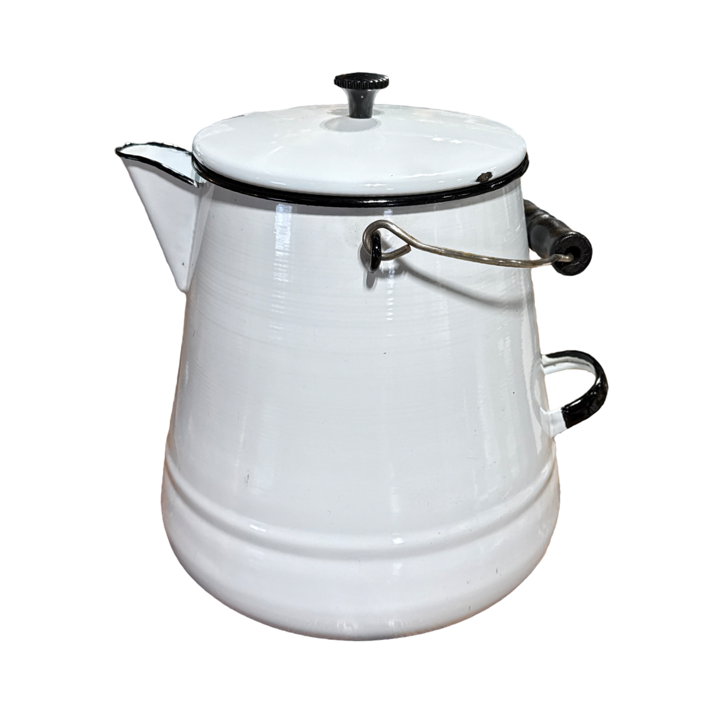 Vintage Enamel Kettle