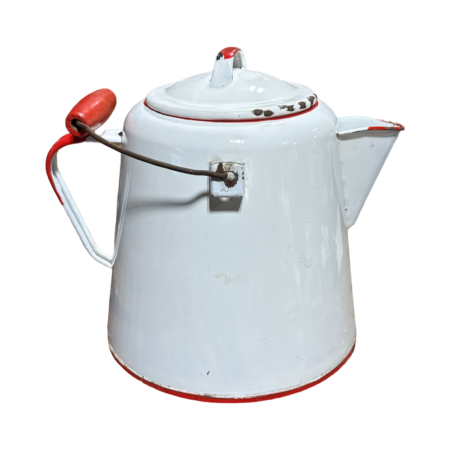 Vintage Enamel Kettle