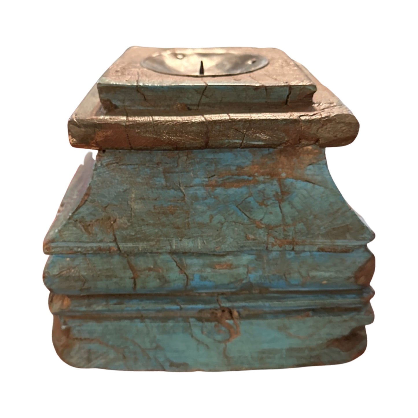 Wood candle stand various