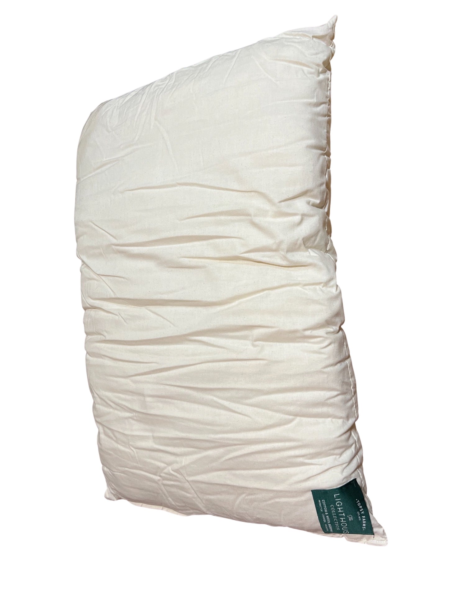 Topsy Farms QUEEN pillow 100% wool