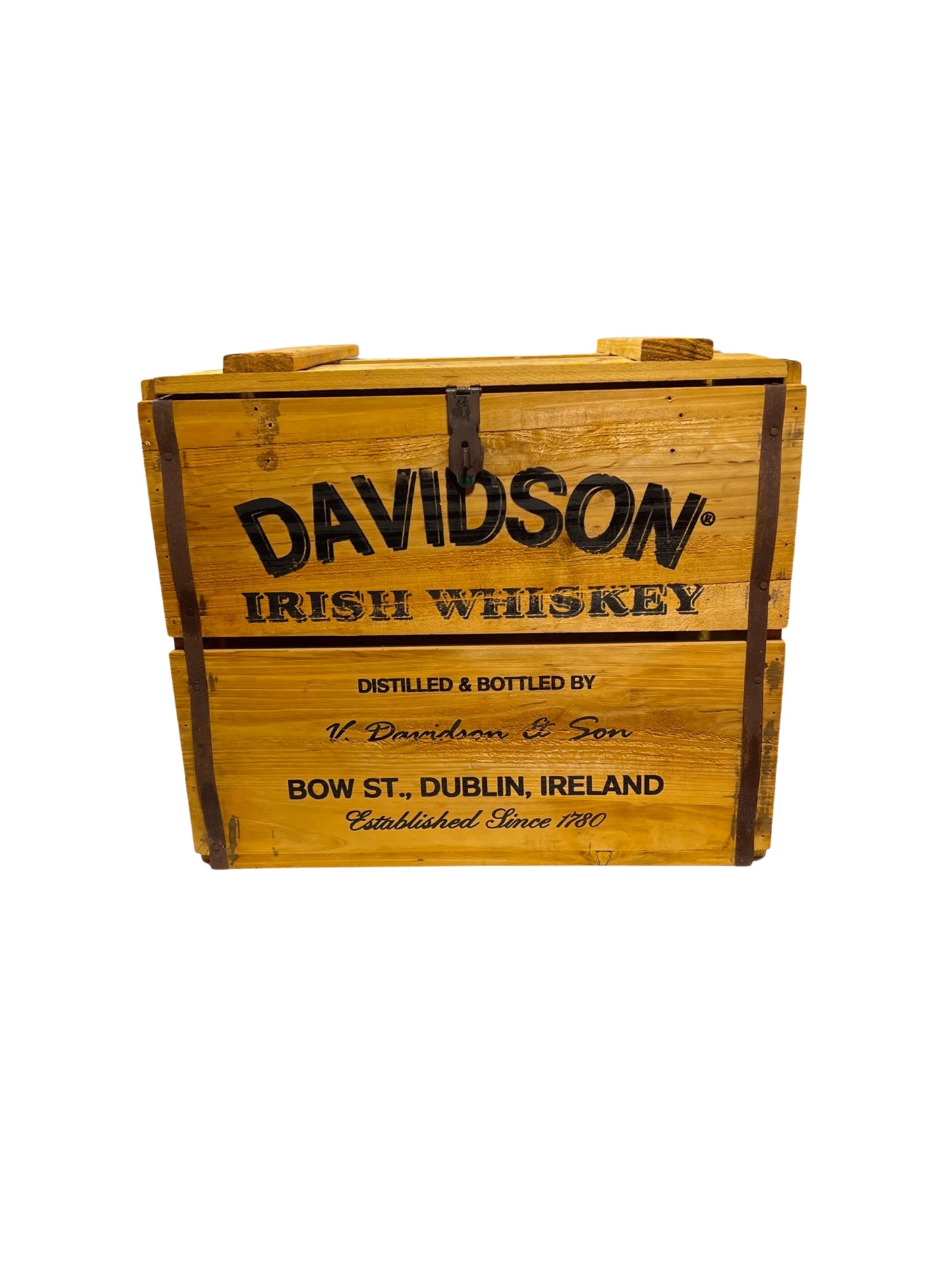 Davidson's Whiskey crate