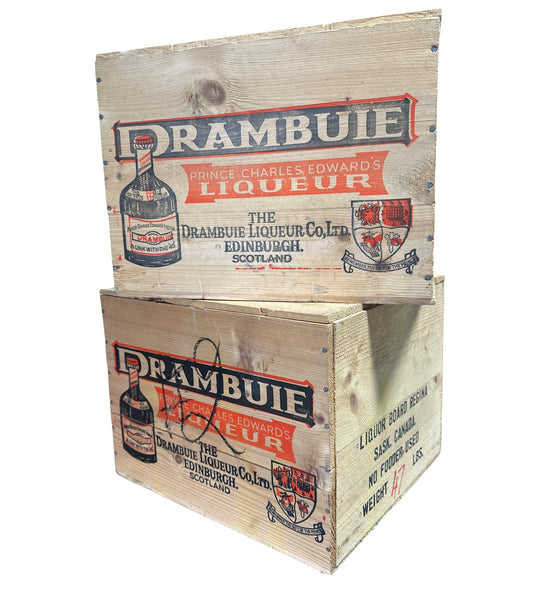 Vintage Drambuie Crate