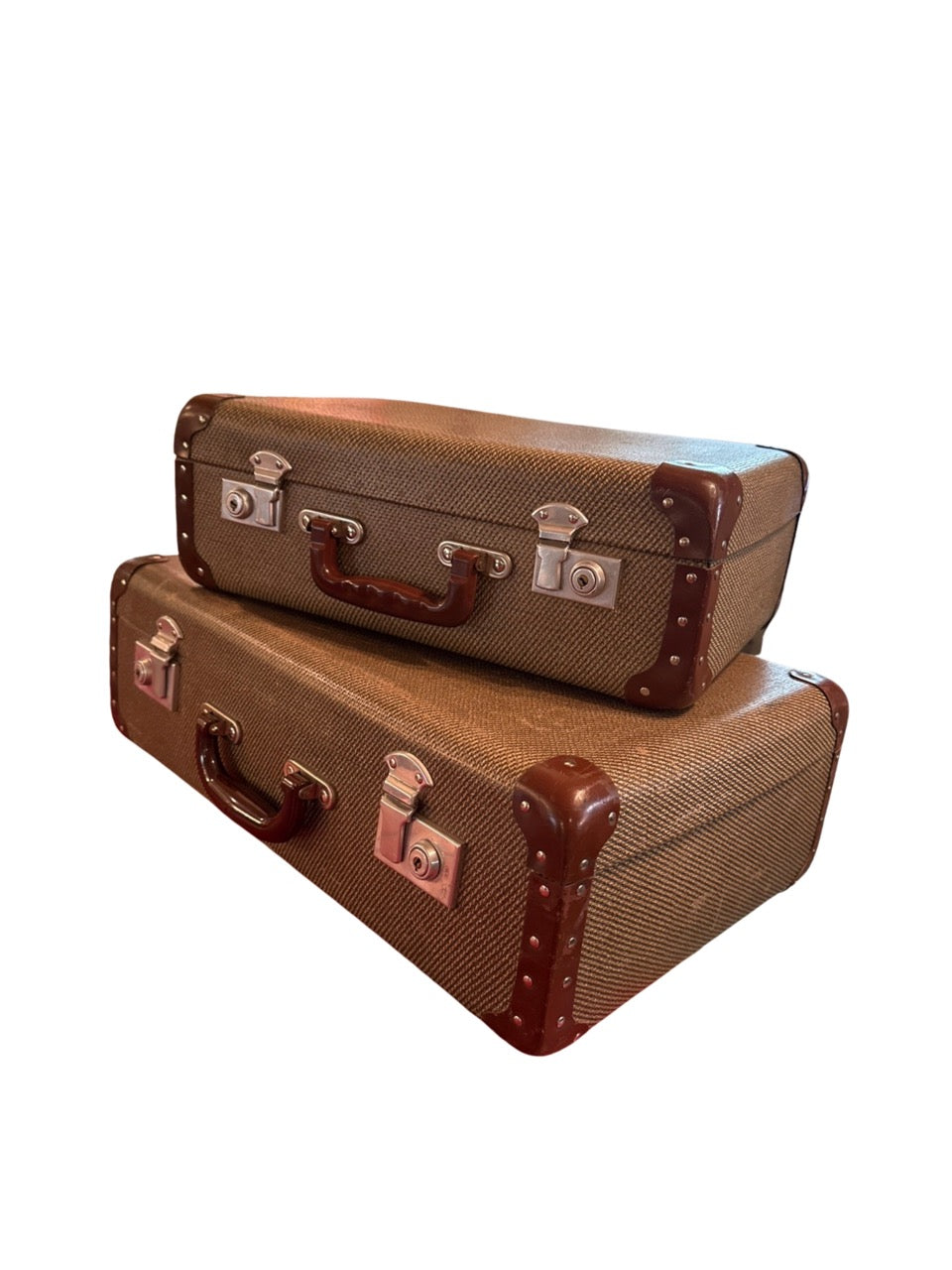 Vintage luggage s/2